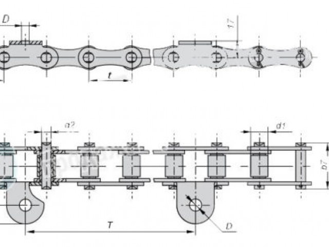Цепь ТРД-38-3000-3-6-Т