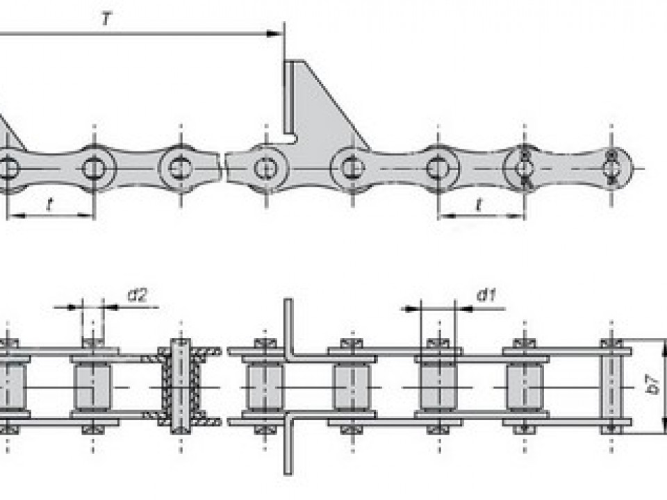 Цепь ТРД-38-5600-2-2-6-4