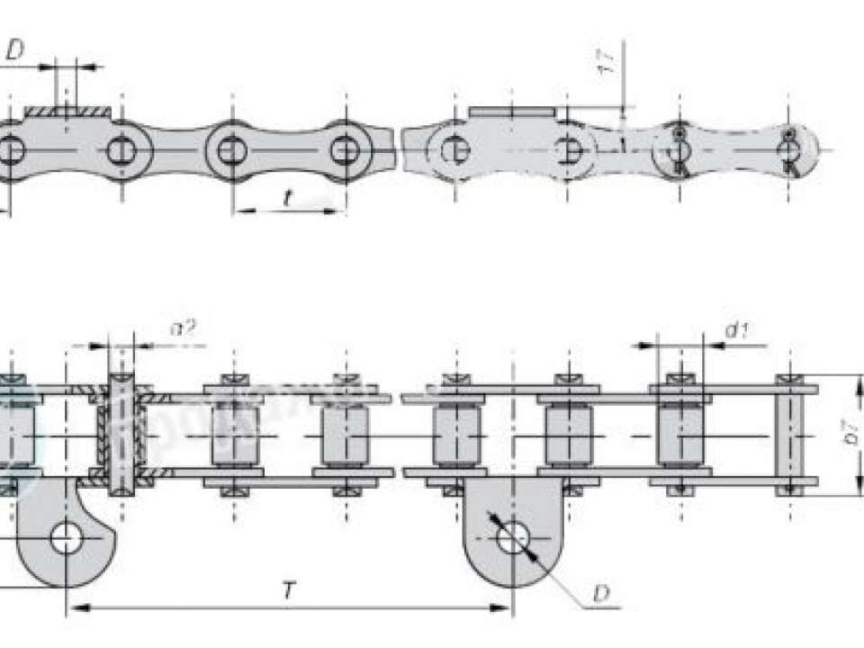 Цепь ТРД-38-4000-3-10-Т